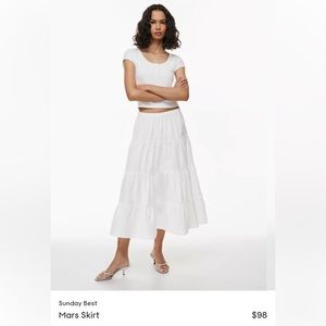 Aritzia Sunday Best MARS SKIRT
